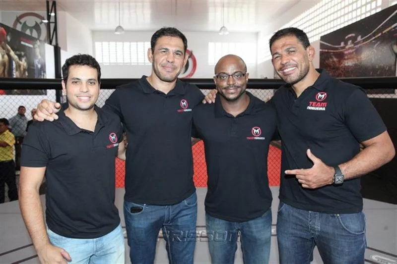 Adriano Oliveira, Rodrigo Minotauro, Júlio Holanda e Rogério Minotouro
