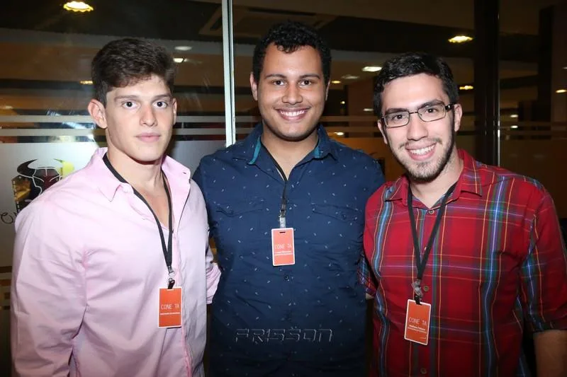 Klaus Albuquerque, Lucas Marcelino e Matheus Feitosa