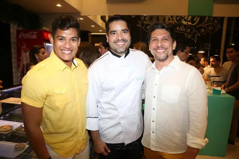 Bruno Ramos, Rodrigo Portela e Alexandre Cabral