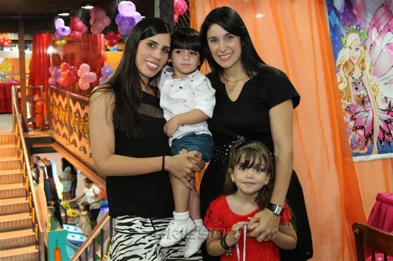 Daniella, Danilo Cavalcante, Fernanda Miranda e Maria Clara