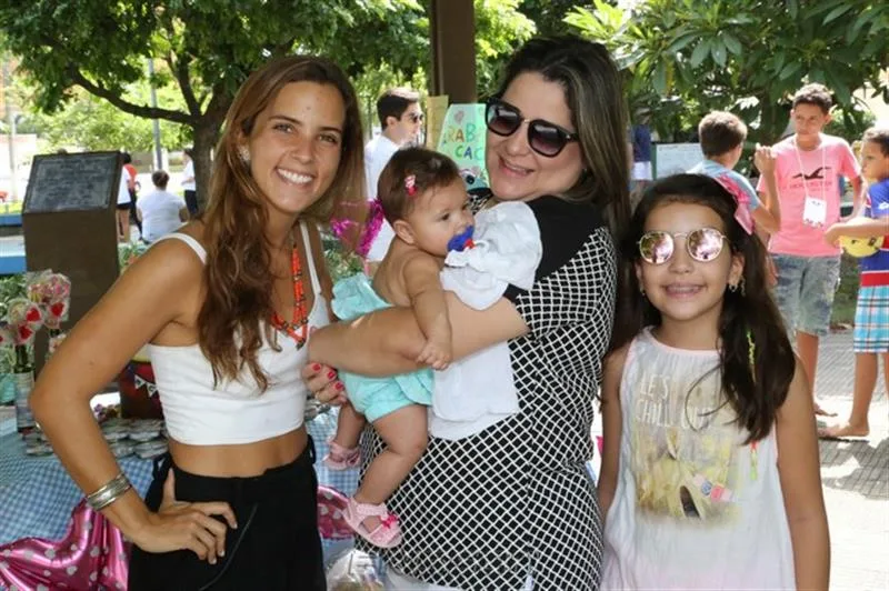 Alice Studart, Maria Julia, Adriana e Maria Eduarda Siqueira