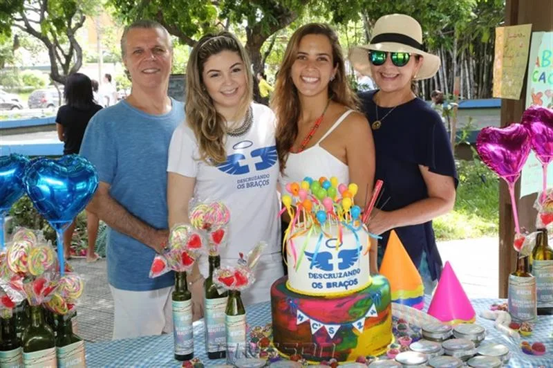 Claudio, Maria Claudia, Alice e Giana Studart