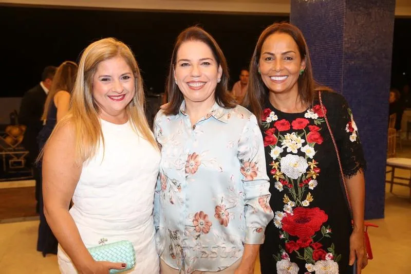Beth Pinto, Denise Bezerra e Gil Santos