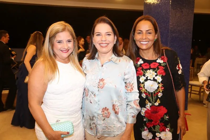 Beth Pinto, Denise Bezerra e Gil Santos