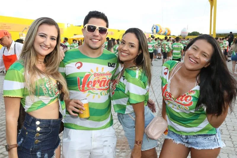 ângela Tavares, Anderson Pacifico, Camilla Duarte e Nathalia Salles