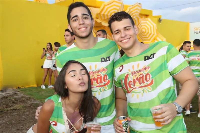 Anny Caroline, Bruno Holanda e João Vitor Medeiros