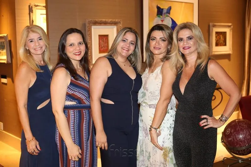 Aida Albuquerque, Cristiane Deusdará, Ane Cavalcante, Fabíola Lopes e Germana Cavalcante