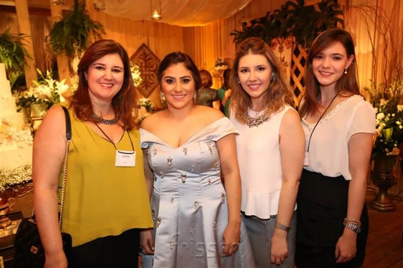 Adriana Aldigueri, Natalia Teixeira, Amanda Aldigueri e Andressa Menezes