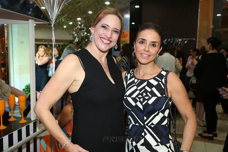 Ana Cláudia Canamary e Denise Rolim