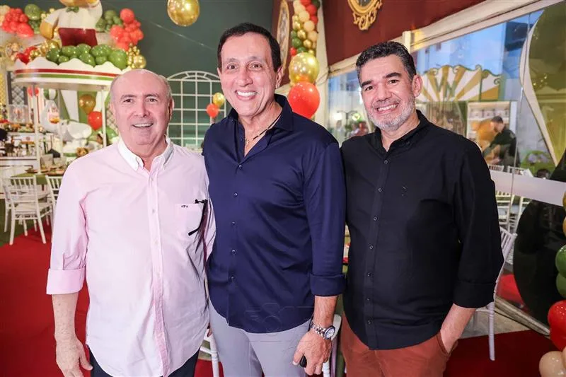 Amarílio Cavalcante, Viana Júnior e Guilherme Colares