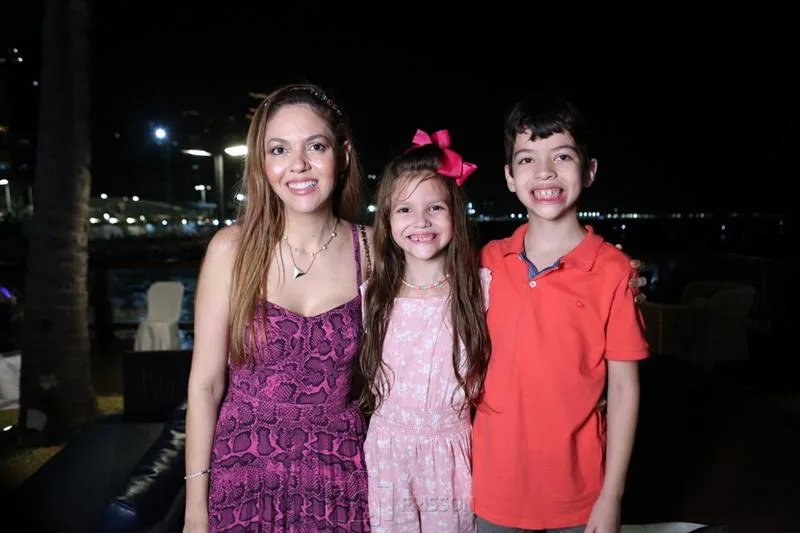 Ana Flavia, Mariana e Eduardo Torquato
