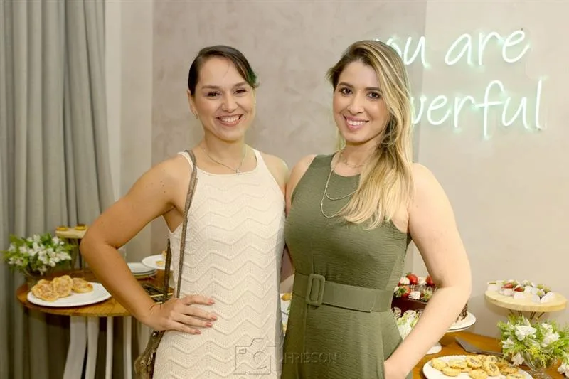 Aline Santana e Eurides Araújo