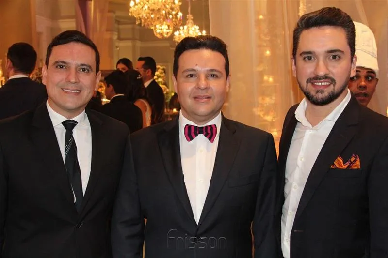 Alisson, Neldo Rodrigues e Marcelo Maranhão