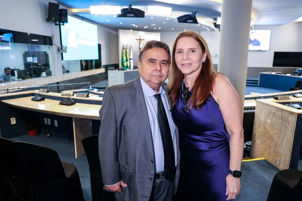 Carlos Augusto e Cristiane Coutinho