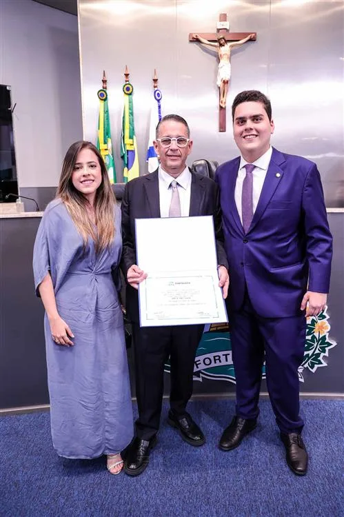 Carol Couto, André Camurça e René Pessoa