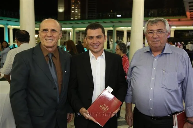 Assis Almeida, Gleyson Feitosa e Roberto Macedo