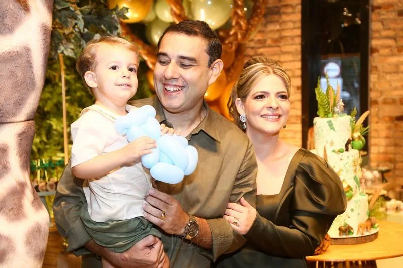 André Filho, André Marques e Larissa Alcântara