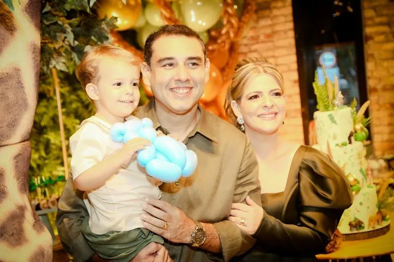 André Filho, André Marques e Larissa Alcântara