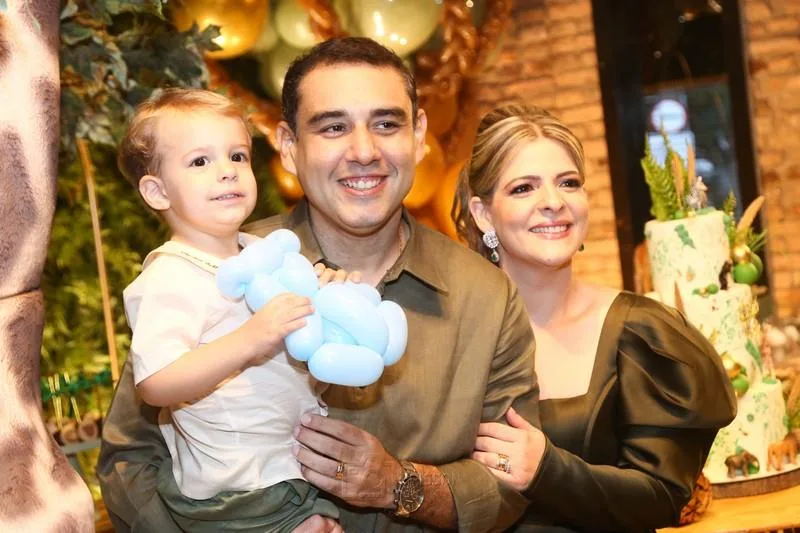André Filho, André Marques e Larissa Alcântara