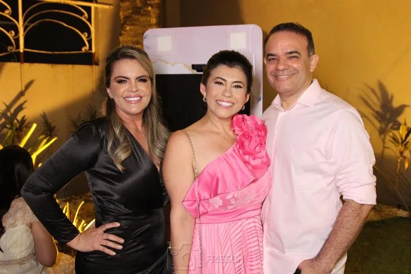 Adryana Alexandre, Aurismar Santos e Cleyton Moreira