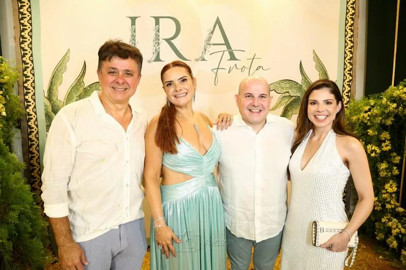 Alexandre e Ira Frota, Roberto Cláudio e Carol Bezerra