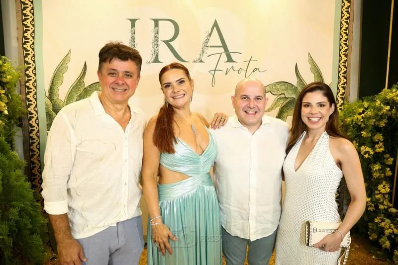 Alexandre e Ira Frota, Roberto Cláudio e Carol Bezerra