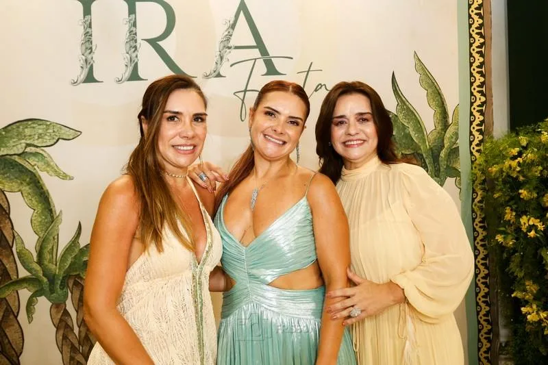 Ane Alcântara, Ira Frota e Lia Freire