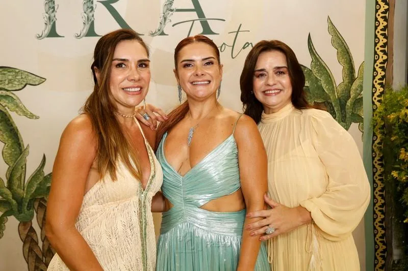 Ane Alcântara, Ira Frota e Lia Freire