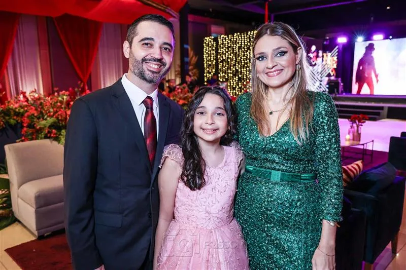 Vinícius, Lais e Karen Moura