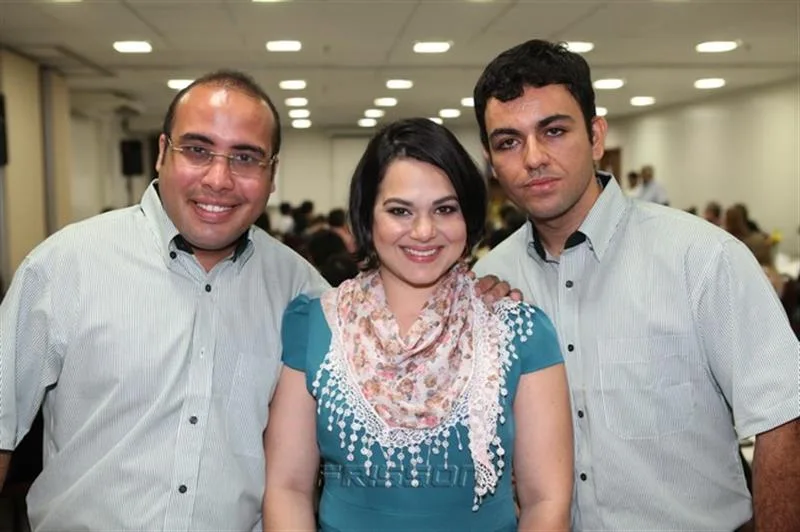 Antônio Garcia Jr., Itauana Ciribelli e Leandro Cavalcante