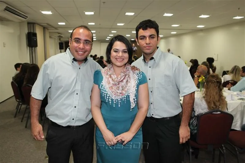 Antônio Garcia Jr., Itauana Ciribelli e Leandro Cavalcante