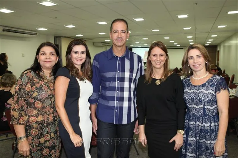 Celina Castro Alves, Ivana Bezerra, Régis Medeiros, Gabrielle Nobre e Suemy Vasconcelos