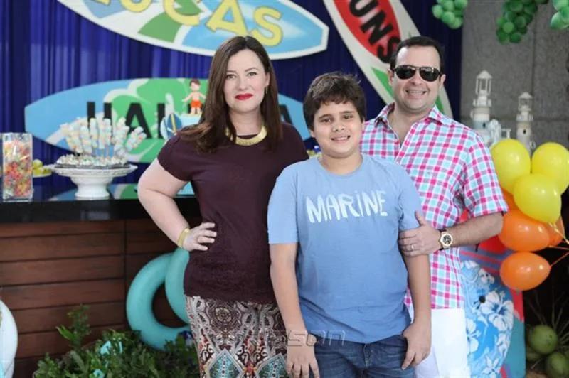 Aline, Lucas e Igor Barroso