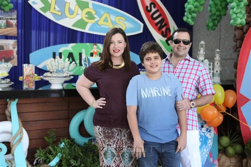 Aline, Lucas e Igor Barroso