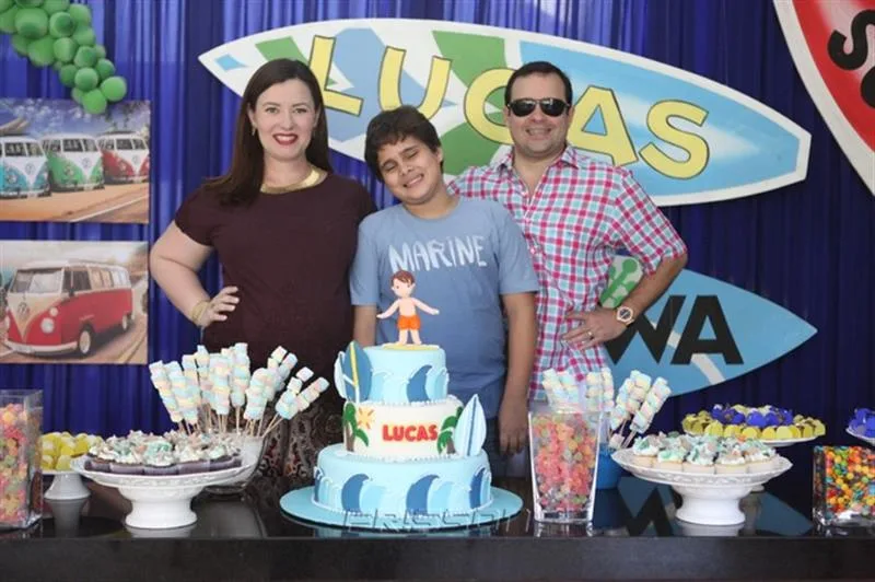 Aline, Lucas e Igor Barroso
