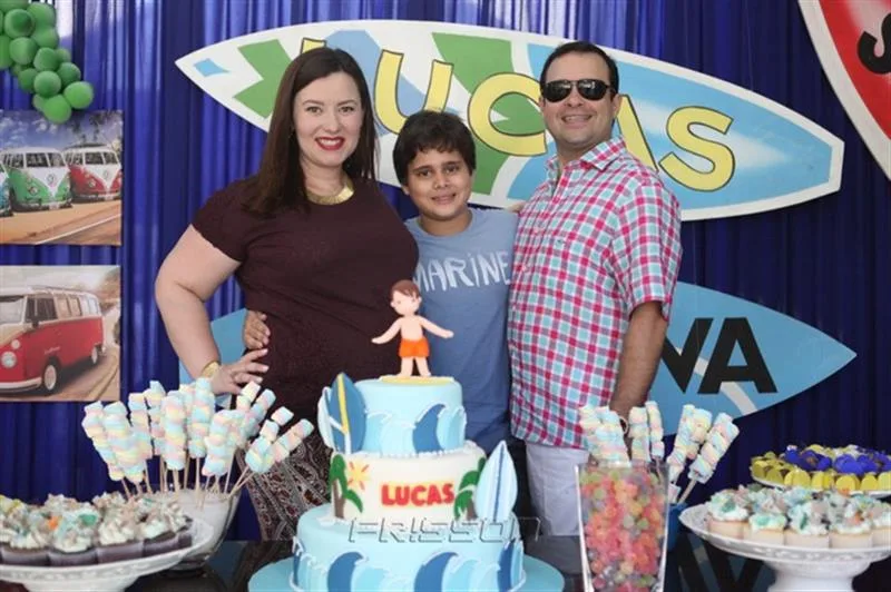Aline, Lucas e Igor Barroso