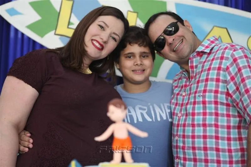 Aline, Lucas e Igor Barroso