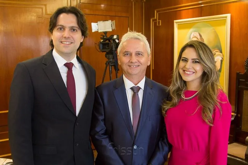 André Borini, Henrique e Juliana Holanda