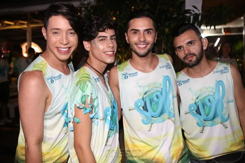 Adgel Joseph, Roberto Rocha, Tiago Raniere e Welinthon Barros