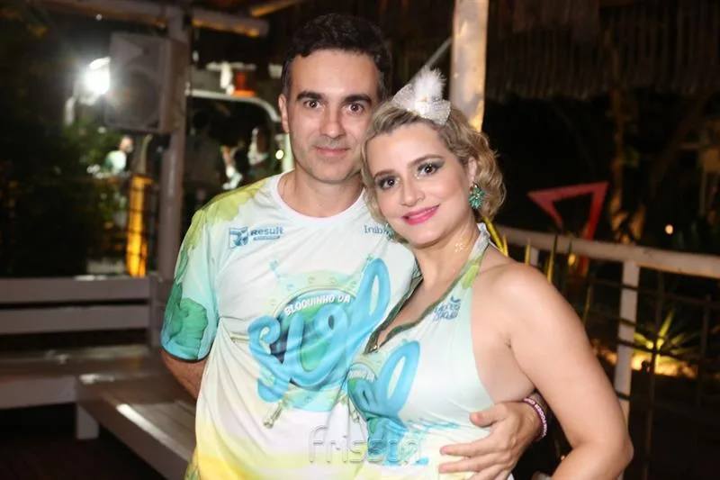 Augusto Romel e Carolina Sá