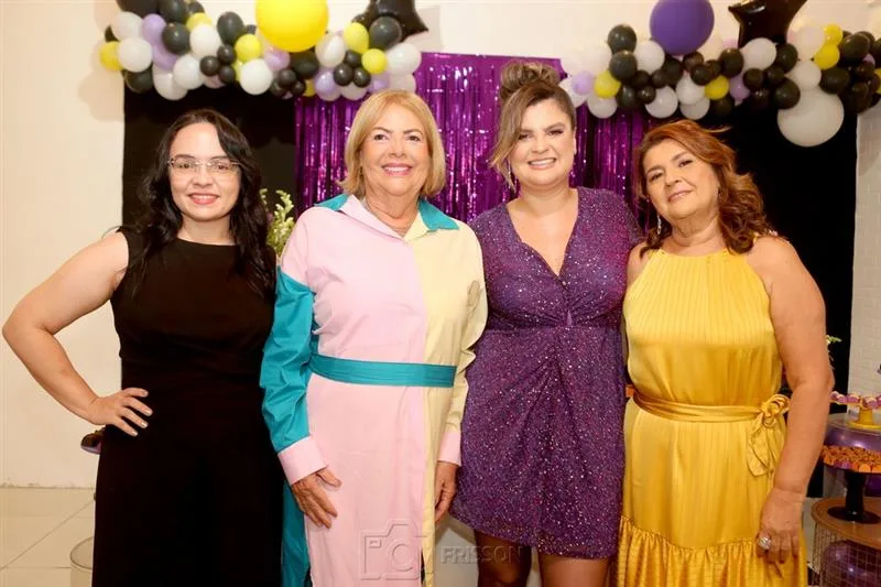 Alecsandra de Lima, Cristina Costa, Nyeli e Eliane Pessoa