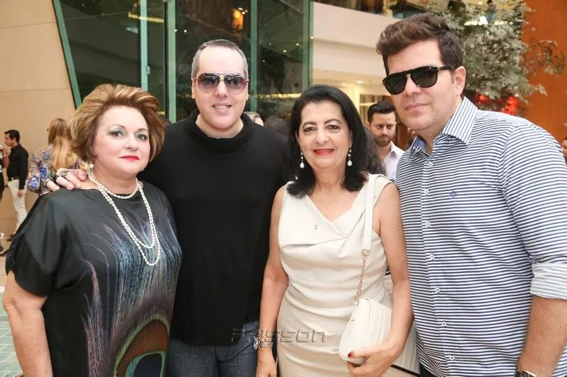 Alessandra e Alysson Aragão, Fátima e Gusvto Serpa