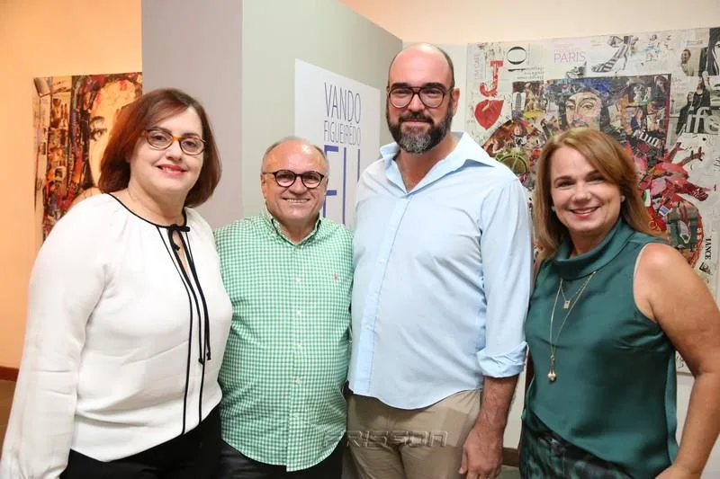 Albanisa Dummar, Vando Figueirêdo, Nilton Whitehurst e Vera Albuquerque
