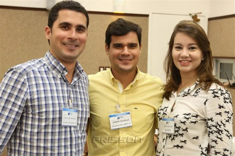 Alexandre, Andre Falanga e Amelia Aguiar