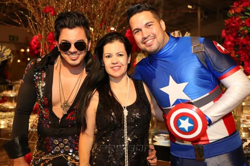 Adriano Dantas, Josefa Coimbra e Walace Barros