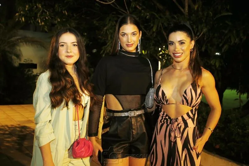 Aline Villar, Luana Aragão e Natasha Campos