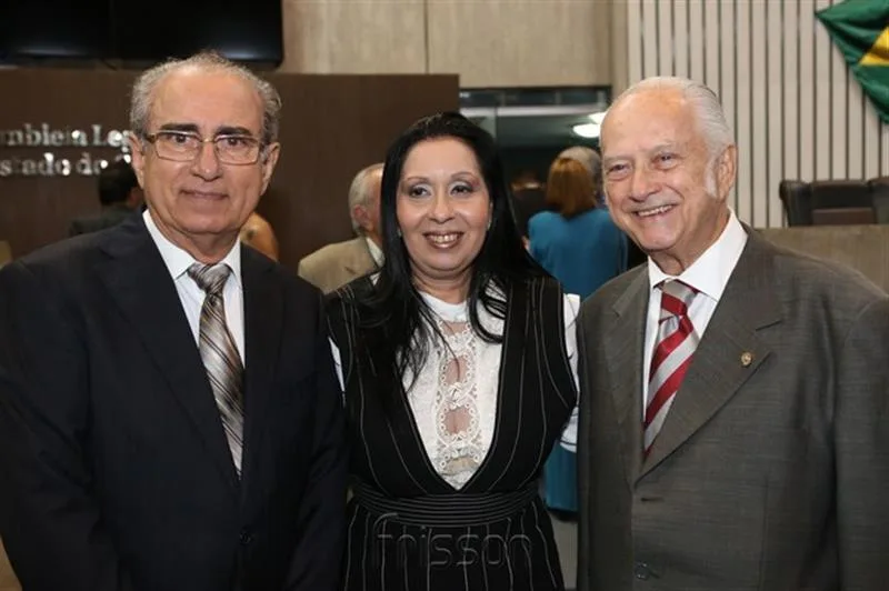 Bosco Macedo, Valéria Colares e Paulo Barbosa