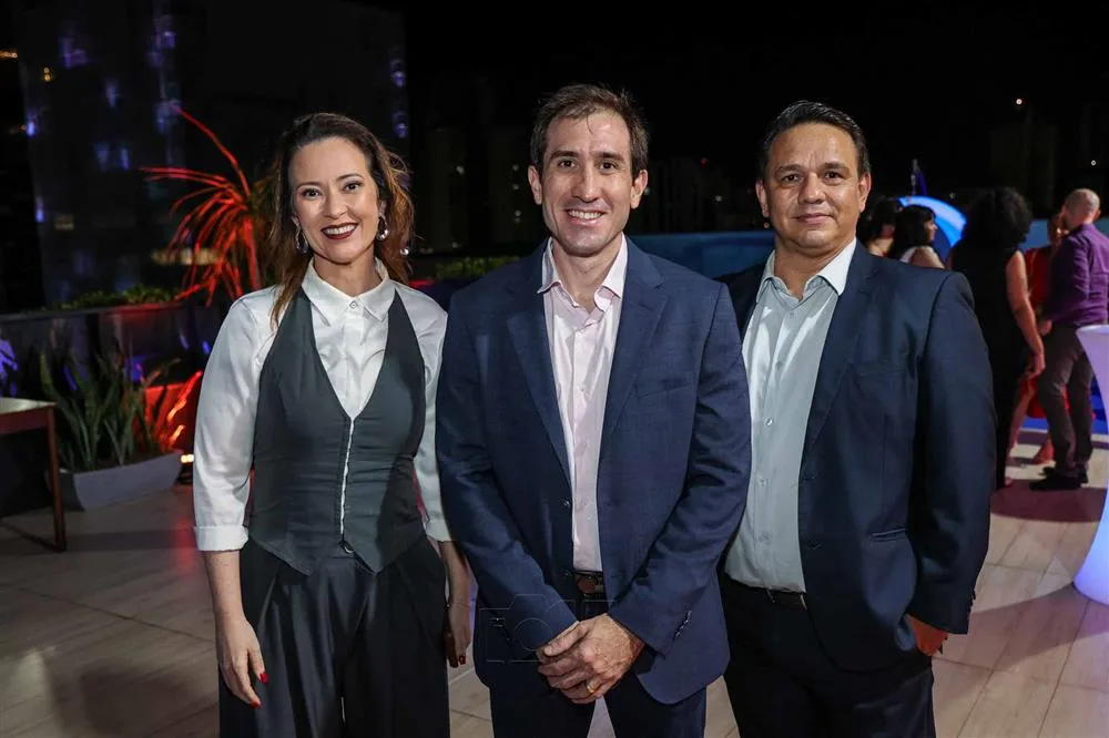 Debora Sombra, Luiz Fernando Bitencourt e Umehara Parente
