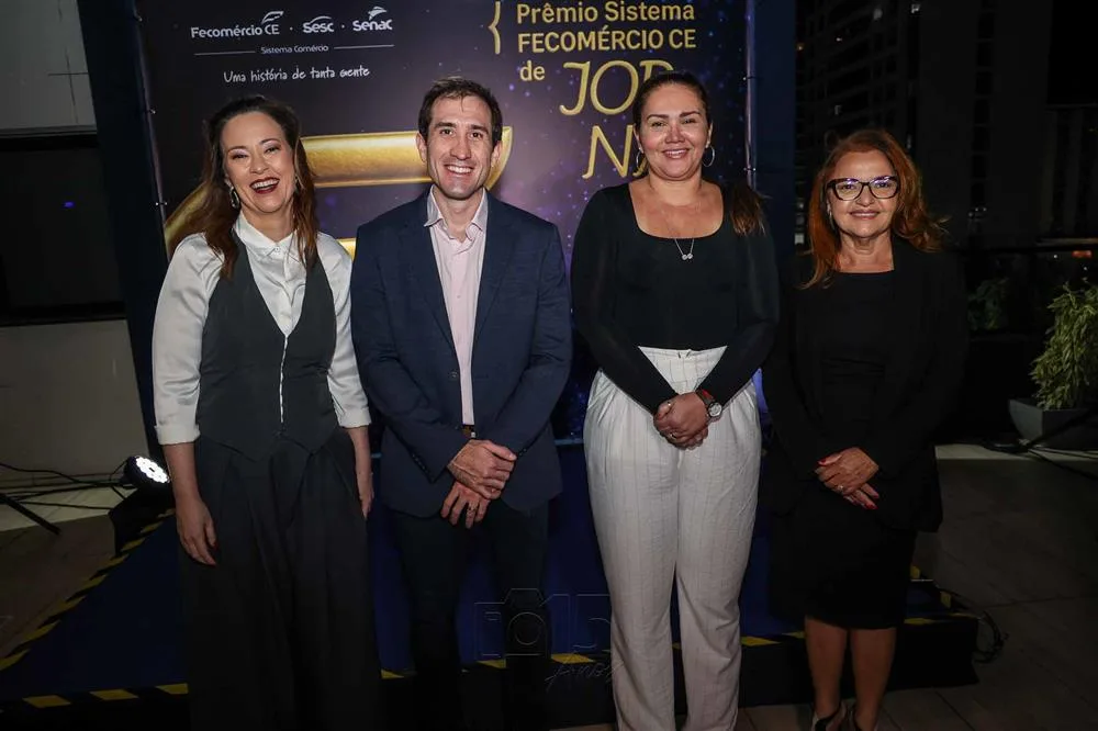 Debora Sombra, Luiz Fernando Bitencourt, Priscila Carneiro e Sabrina Veras