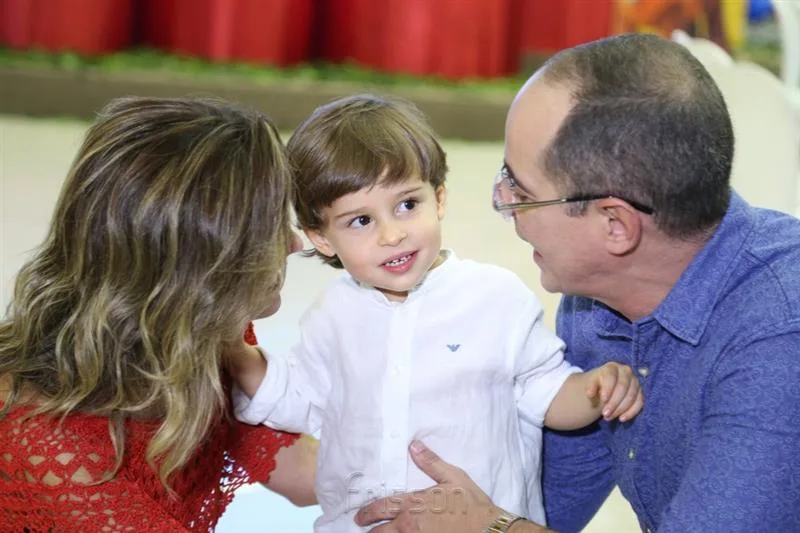 Camila, Daniel e Paulo Vieira